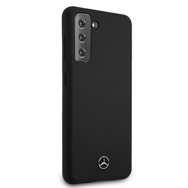 Mercedes Silicone Line – Dėklas, skirtas „Samsung Galaxy S21“ (juodas)