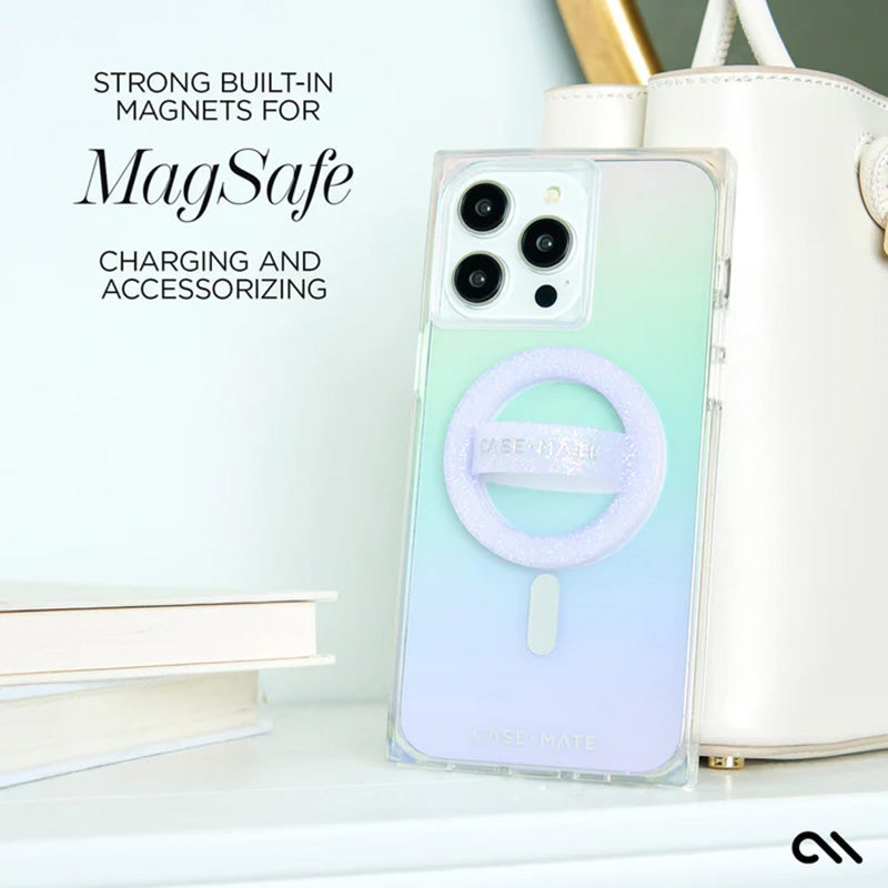 Case-Mate BLOX MagSafe – „iPhone 15 Pro Max“ dėklas („Rainbow Frosting“)