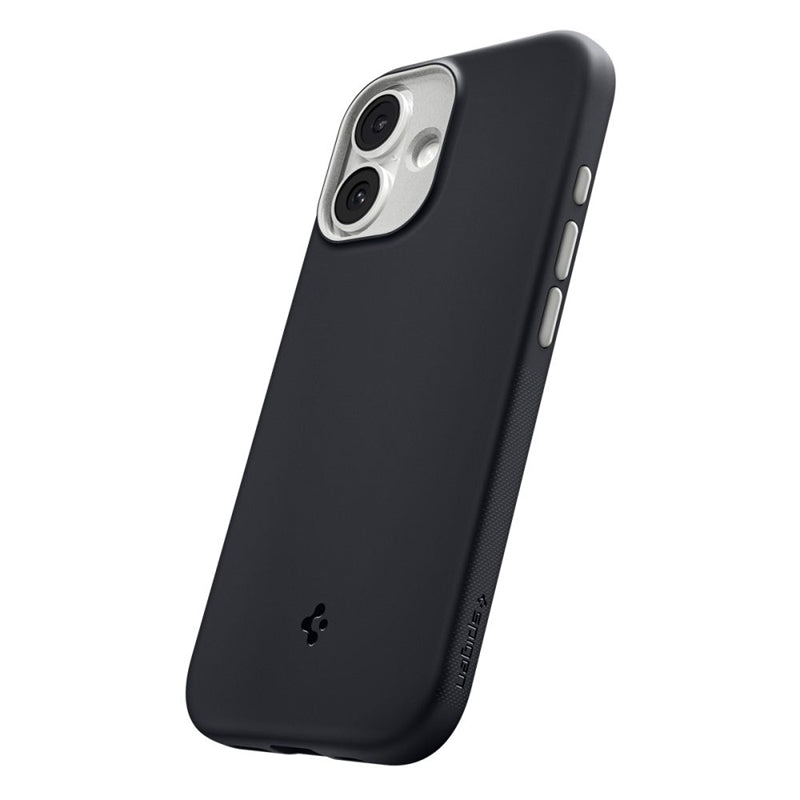Spigen Nano Pop Mag MagSafe - Dėklas iPhone 17 (Juodasis sezamas)