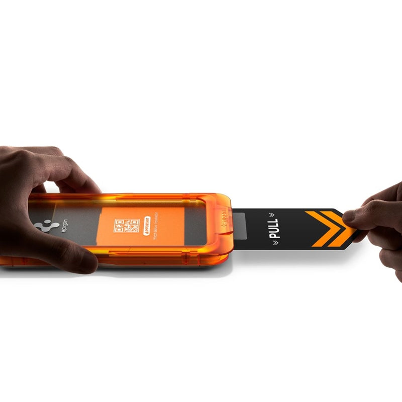 Spigen Glas.tR AlignMaster Slim 3-Pack - Grūdintas stiklas, skirtas Apple iPhone 17 Pro (3 vnt.)