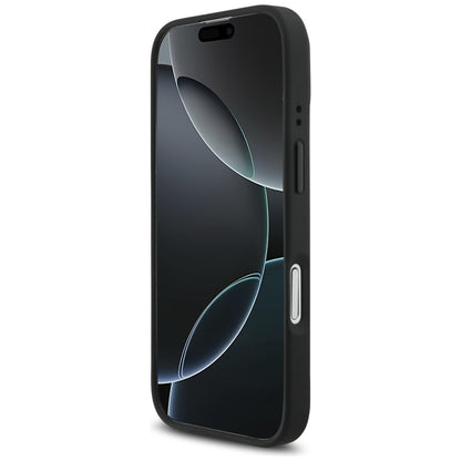BMW M Dyjuotas logotipas MagSafe - iPhone 17 dėklas (juodas)