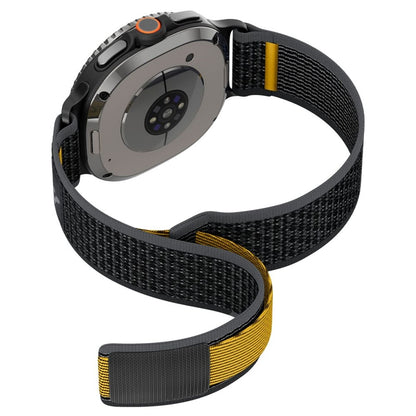 Spigen Athlex Air – Dirželis, skirtas Samsung Galaxy Watch 8 / Watch 8 Classic 40 / 44 / 46 mm (Aktyvus Juodas)