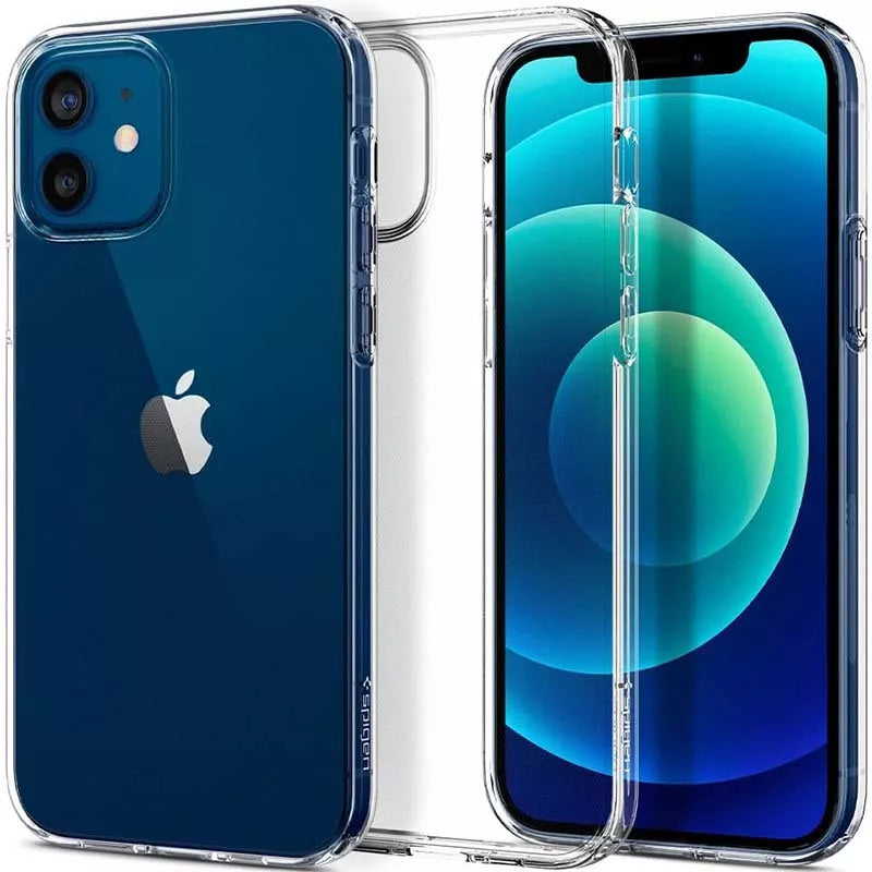 Spigen Liquid Crystal – „iPhone 12“ / „iPhone 12 Pro“ dėklas („Clear“)