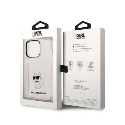 Karl Lagerfeld IML NFT Choupette – dėklas, skirtas „iPhone 14 Pro“ (rožinis)