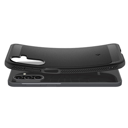 Spigen Rugged Armor - Dėklas, skirtas Samsung Galaxy A17 4G / 5G (Juodas)