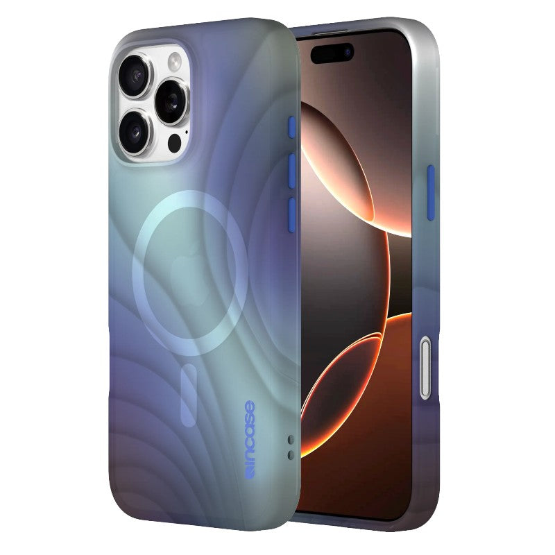 Incase Halo dėklas MagSafe – dėklas iPhone 16 Pro Max (Potvynio vandenynas)