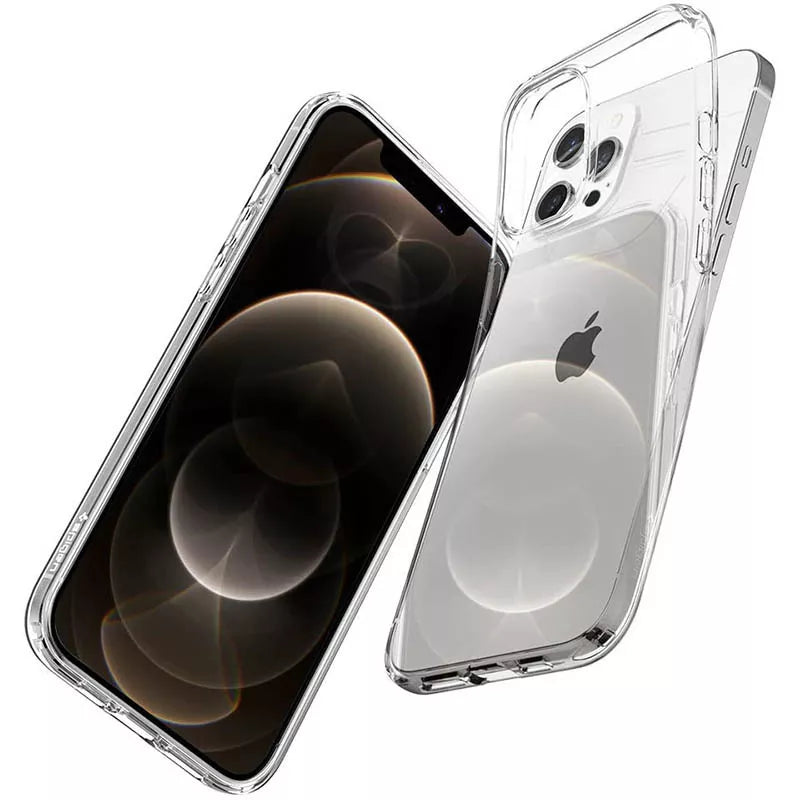 Spigen Liquid Crystal – „iPhone 12“ / „iPhone 12 Pro“ dėklas („Clear“)