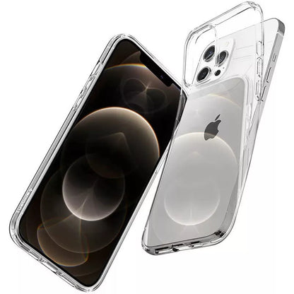 Spigen Liquid Crystal – „iPhone 12“ / „iPhone 12 Pro“ dėklas („Clear“)