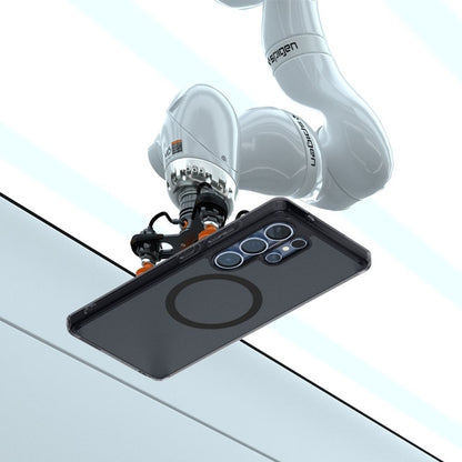 Spigen Ultra Hybrid Mag MagSafe – dėklas, skirtas „Samsung Galaxy S25 Ultra“ (Frost Black)