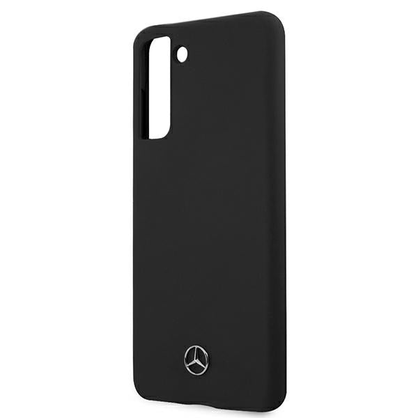 Mercedes Silicone Line – Dėklas, skirtas „Samsung Galaxy S21“ (juodas)