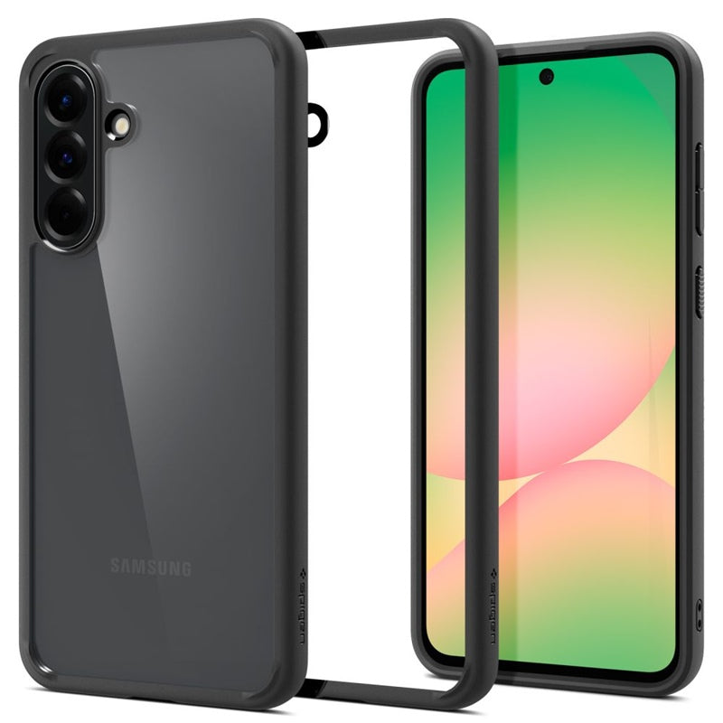 Spigen Ultra Hybrid – dėklas, skirtas Samsung Galaxy A56 5G (matinė juoda)