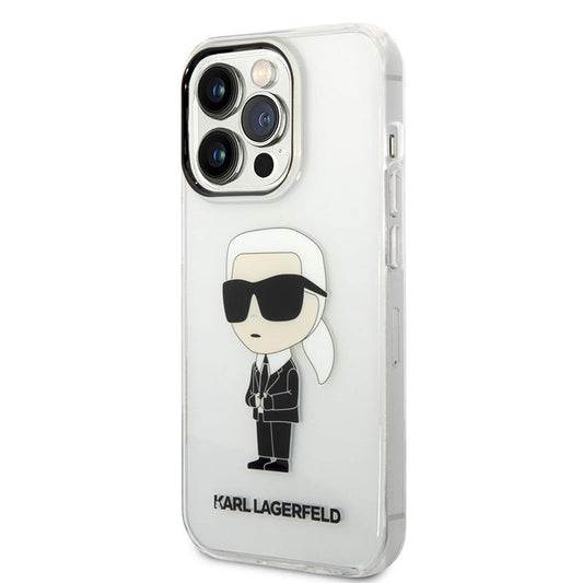 Karl Lagerfeld IML NFT Ikonik – dėklas, skirtas iPhone 14 Pro (skaidrus)