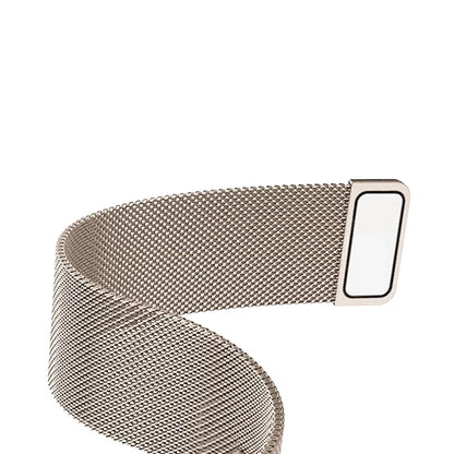 Crong Milano Steel – nerūdijančio plieno apyrankė Apple Watch 38/40/41/42 mm (šampano spalvos)