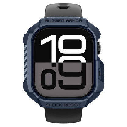 Spigen Rugged Armor V2 - Dėklas Apple Watch 10 / 11 42 mm (Tamsiai mėlyna)