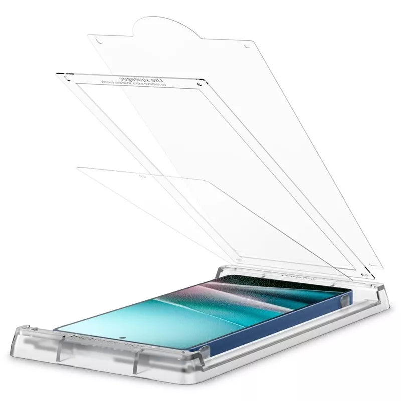 Spigen Elite Shield EZ Fit HD – hidrogelinė ekrano apsauga, skirta Samsung Galaxy S25 Ultra (skaidri)