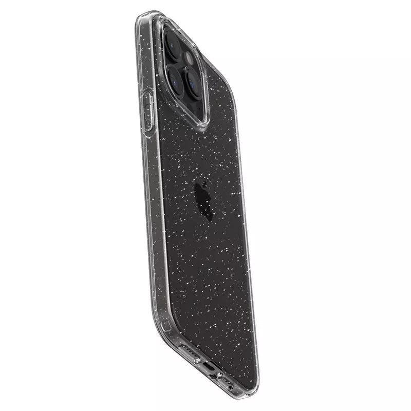 Spigen Liquid Crystal Glitter – dėklas, skirtas „iPhone 15 Pro“ (permatomas)