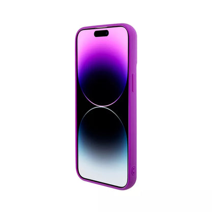 Guess Disco Metal Script – dėklas skirtas iPhone 15 Pro Max (Fuksijos spalva)