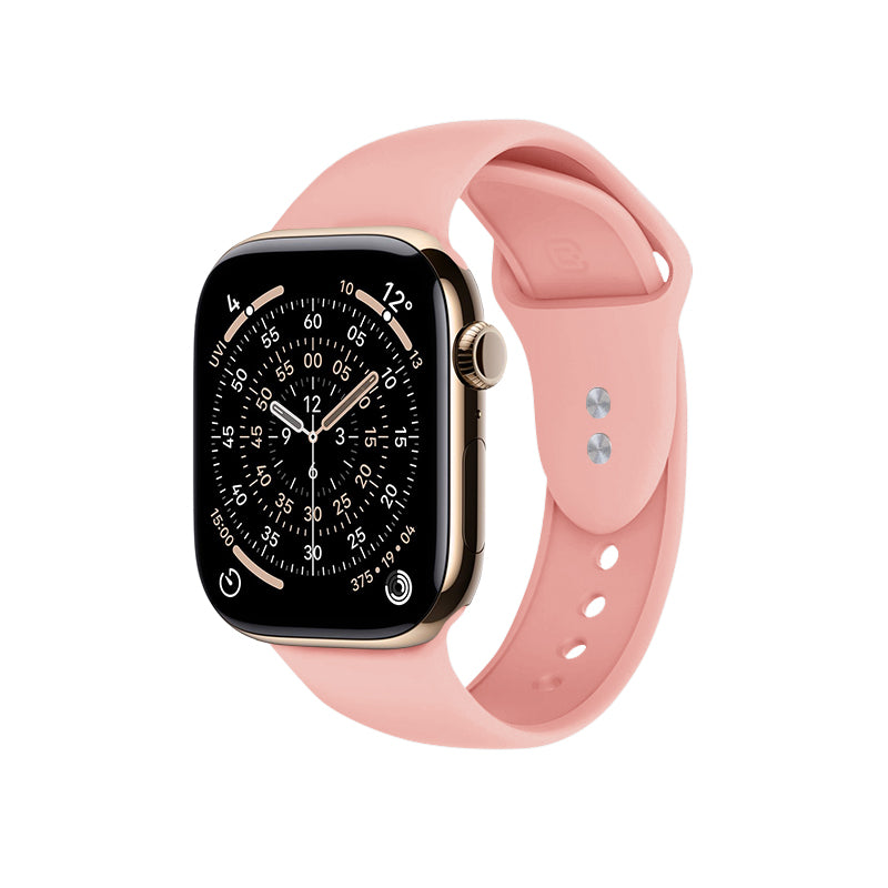 Crong Liquid - dirželis skirtas Apple Watch 38/40/41/42mm (lašišos spalvos)