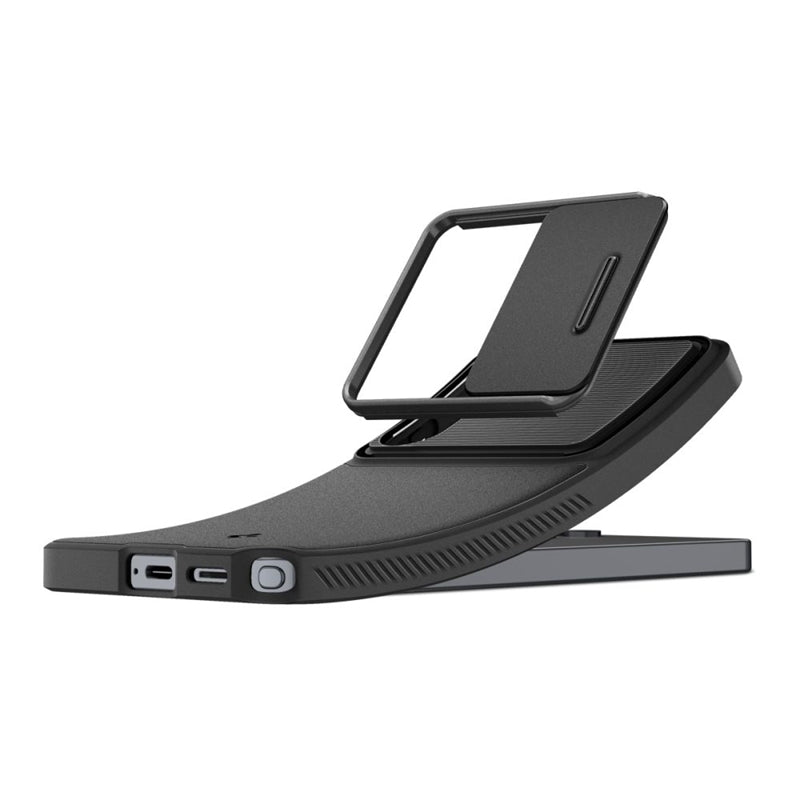 Spigen Optik Armor – dėklas, skirtas Samsung Galaxy S26 Ultra (juodas)