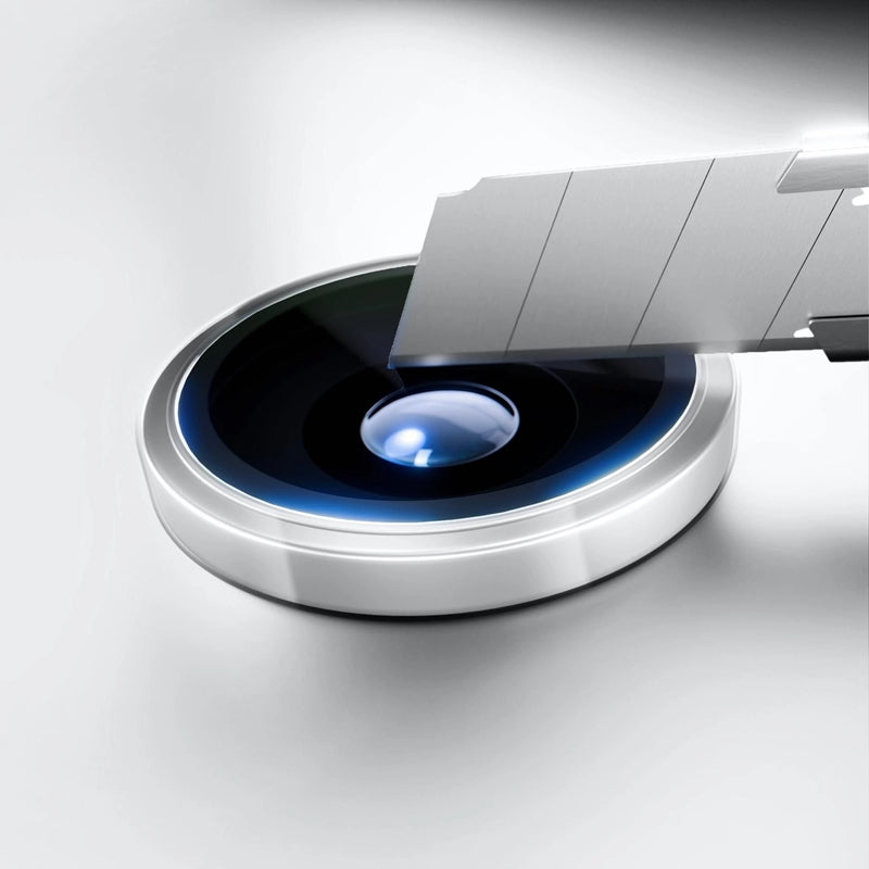 3mk HARDY Pro apsauga objektyvui - Grūdintas stiklas iPhone Air kamerai (Skaidrus)