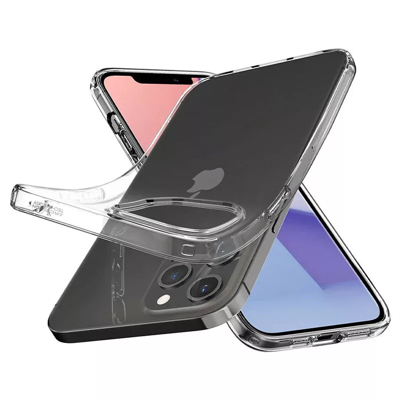 Spigen Liquid Crystal – „iPhone 12“ / „iPhone 12 Pro“ dėklas („Clear“)