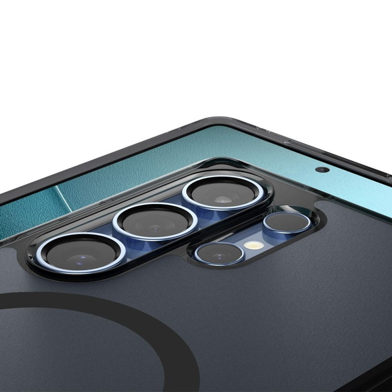 Spigen Ultra Hybrid Mag MagSafe – dėklas, skirtas „Samsung Galaxy S25 Ultra“ (Frost Black)