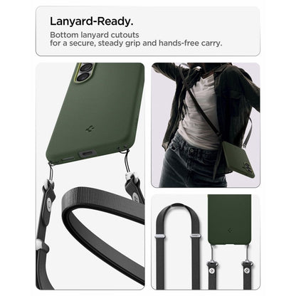 Spigen Nano Pop Mag MagSafe dėklas, skirtas Samsung Galaxy S26 (Avo Green)
