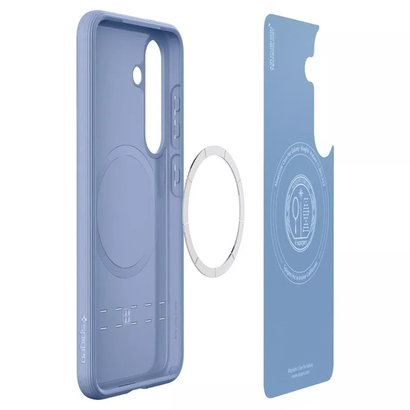 Spigen Parallax Mag MagSafe – dėklas Samsung Galaxy S25+ (violetinis)