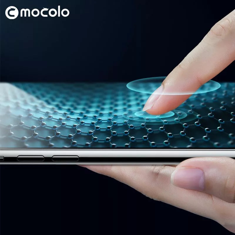 Mocolo 3D 9H Full Glue – viso ekrano apsauga, skirta iPhone 11 Pro Max / Xs Max (juoda)