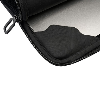 TUCANO Velluto 2 - dėklas MacBook Air 13" (M4/M3/M2/M1/2025-2018) / Pro 13" / Nešiojamas kompiuteris 12" (juodas)