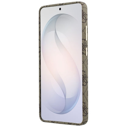 Guess 4G Script MagSafe dėklas – Samsung Galaxy S26 Ultra (rudos spalvos)