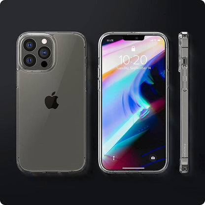 Spigen Ultra Hybrid – dėklas iPhone 13 Pro (skaidrus)