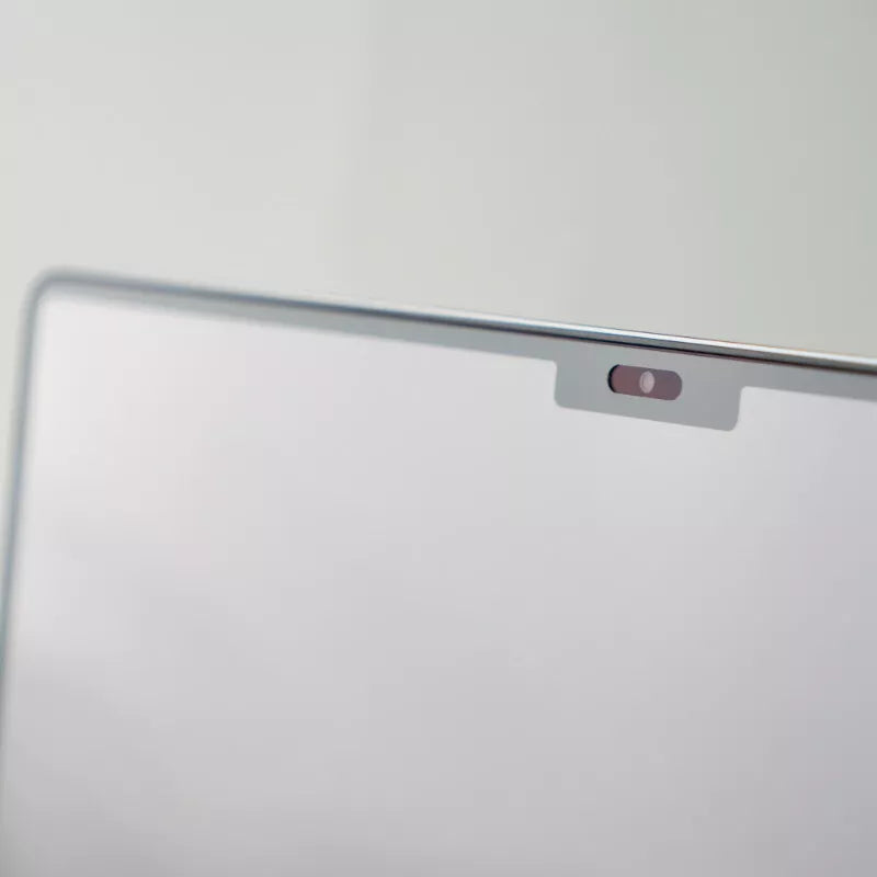 Moshi iVisorXT – ekrano apsauga, skirta „MacBook Pro 14“ (M3/M2/M1/2023–2021) (juodas rėmelis)