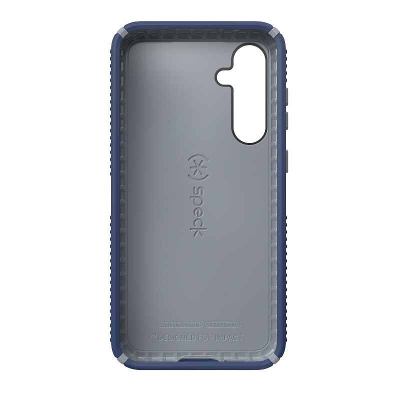 Speck Presidio2 Grip – dėklas skirtas Samsung Galaxy S23 FE (pajūrio mėlyna/juoda/balta)