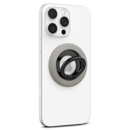 Spigen Nano Pop MagSafe telefono žiedo laikiklis - piršto laikiklis su stovo funkcija (Trumų pilka)