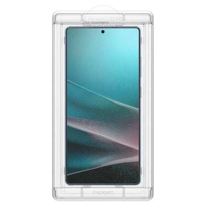 Spigen Elite Shield EZ Fit HD – hidrogelinė ekrano apsauga, skirta Samsung Galaxy S25 Ultra (skaidri)