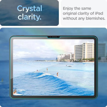 Spigen GLAS.TR EZ FIT - grūdintas stiklas skirtas iPad Air 13" M3 (2025) / M2 (2024) (skaidrus)