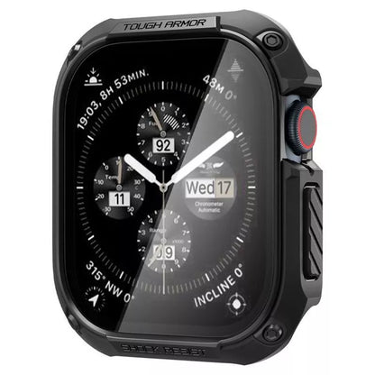 Spigen Tough Armor – dėklas skirtas Apple Watch 10 46 mm (Juodas)