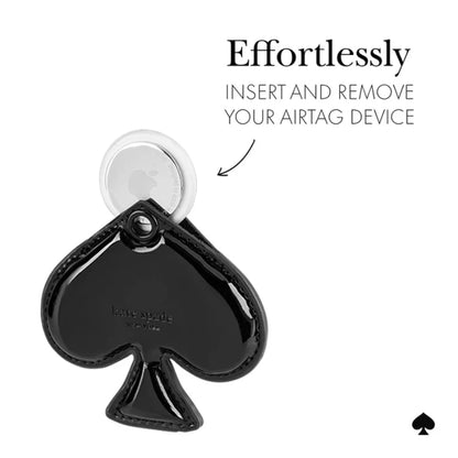 Kate Spade New York žavesio raktų pakabukas – apsauginis dėklas, skirtas Apple AirTag (Spade)