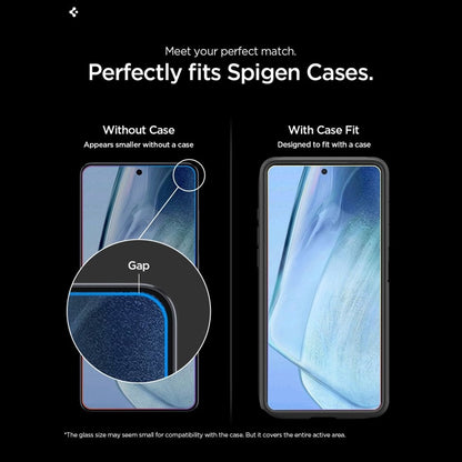 Spigen GLAS.TR EZ Fit Pro AC 2 vnt. – Antirefleksinis grūdintas stiklas, skirtas Samsung Galaxy S26 Ultra (2 vnt.)