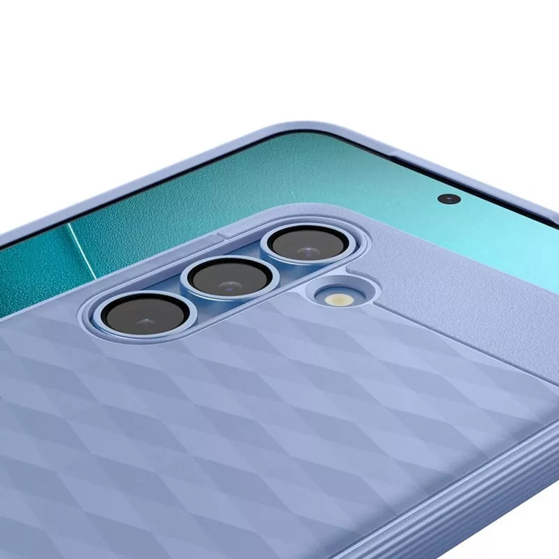 Spigen Parallax Mag MagSafe – dėklas Samsung Galaxy S25+ (violetinis)