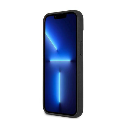 Karl Lagerfeld 3D guminė Karlo galva – dėklas, skirtas iPhone 14 Plus (juodas)