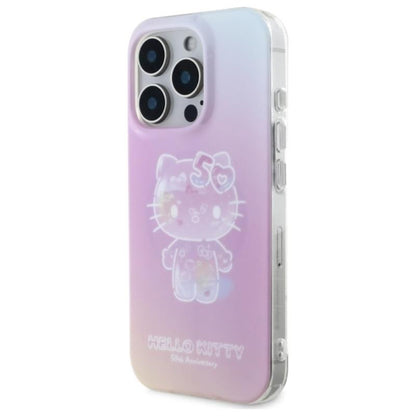 Hello Kitty IML 50-mečio MagSafe – dėklas, skirtas iPhone 16 Pro (rožinis)