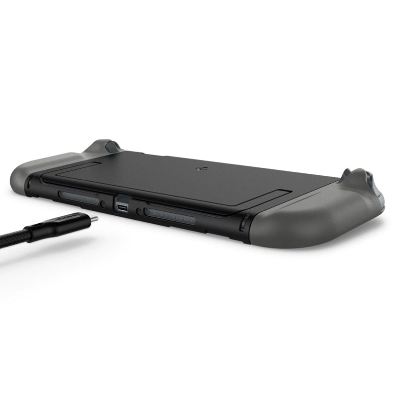Spigen Nano Pop - Dėklas Nintendo Switch 2 (Juodasis sezamas)