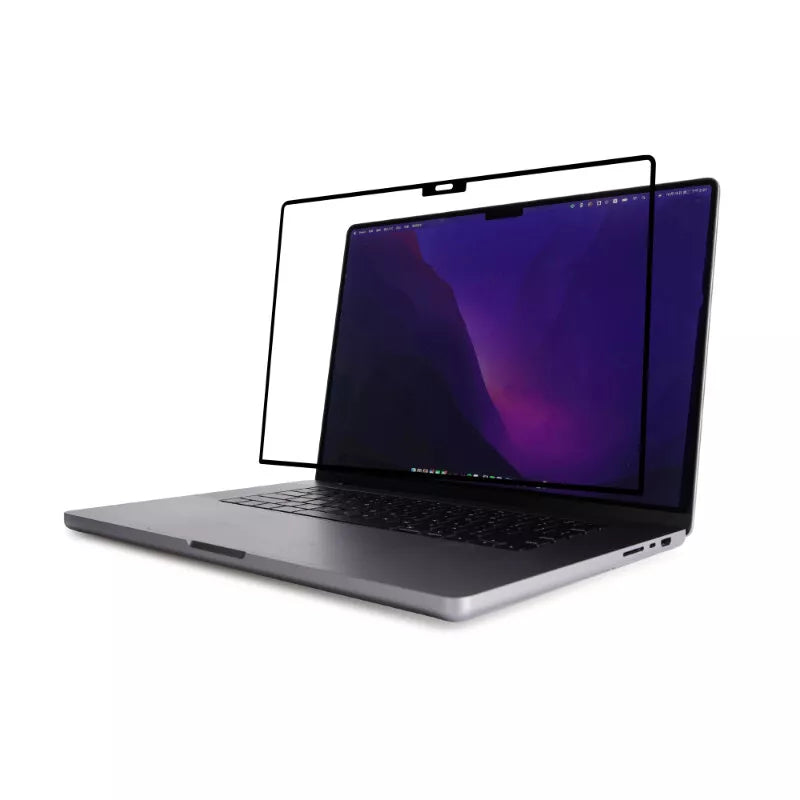 Moshi iVisor AG – matinis ekrano apsauga, skirta „MacBook Pro 16“ (M3/M2/M1/2023–2021) (juoda / skaidri / matinė)