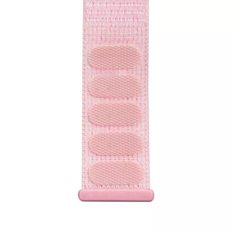 Crong Nylon 	extendash Sportinis dirželis skirtas Apple Watch 38/40/41/42 mm (pudros rožinės spalvos)
