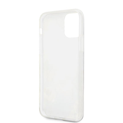 Guess Flower Case N2 – dėklas iPhone 11 Pro Max (Alyvinis)