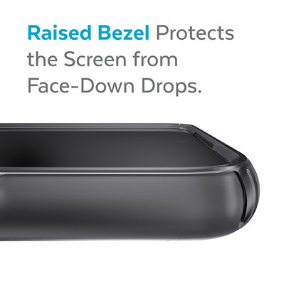 Speck Presidio Perfect-Mist – dėklas, skirtas Samsung Galaxy S22+ su MICROBAN (Obsidiano)