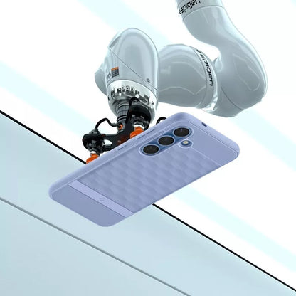 Spigen Parallax Mag MagSafe – dėklas Samsung Galaxy S25+ (violetinis)