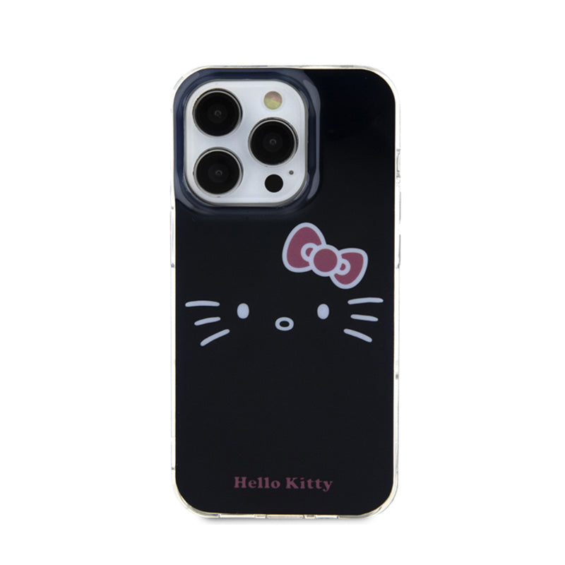 Hello Kitty IML Kitty Face – iPhone 14 Pro Max dėklas (juodas)